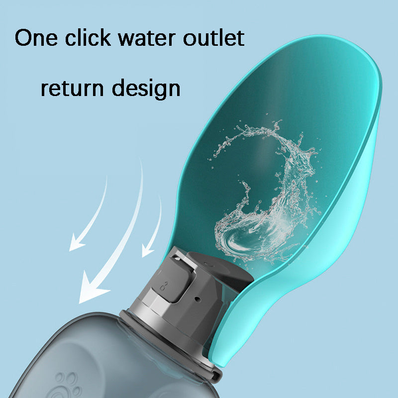 Dogs Water Bottle Portable