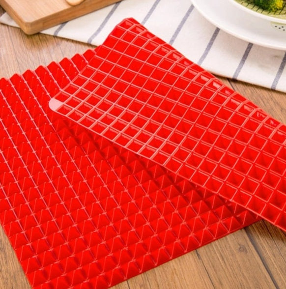 Non-Stick Silicone Pyramid Baking Mat