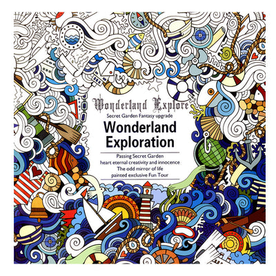 Secret Garden Adult Decompression Hand-painted Coloring Book