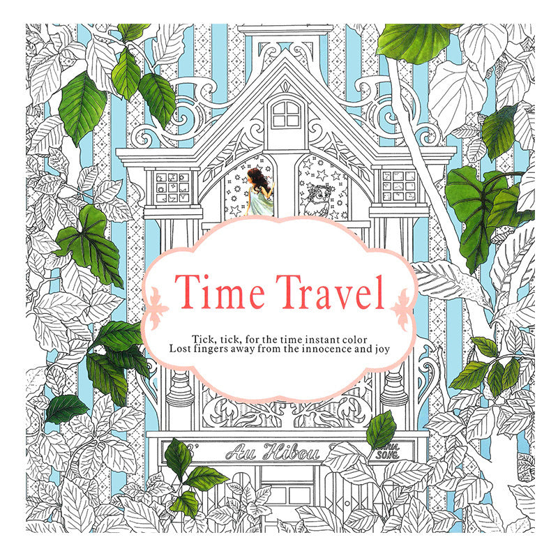 Secret Garden Adult Decompression Hand-painted Coloring Book