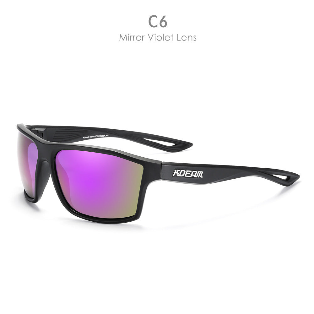 Sports Polarized Colorful Dustproof Sunglasses
