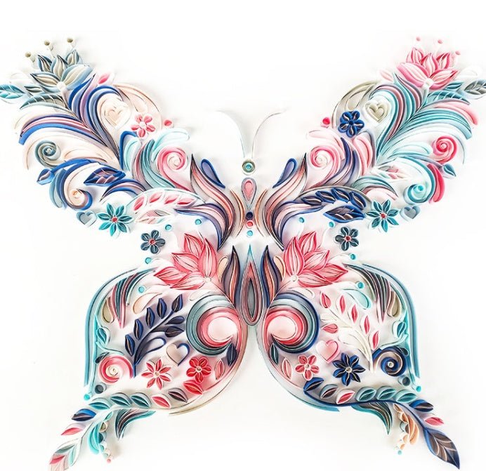 20 Inch Butterfly Quilling Illustration Material Pack Slot - Buy Buy Baby