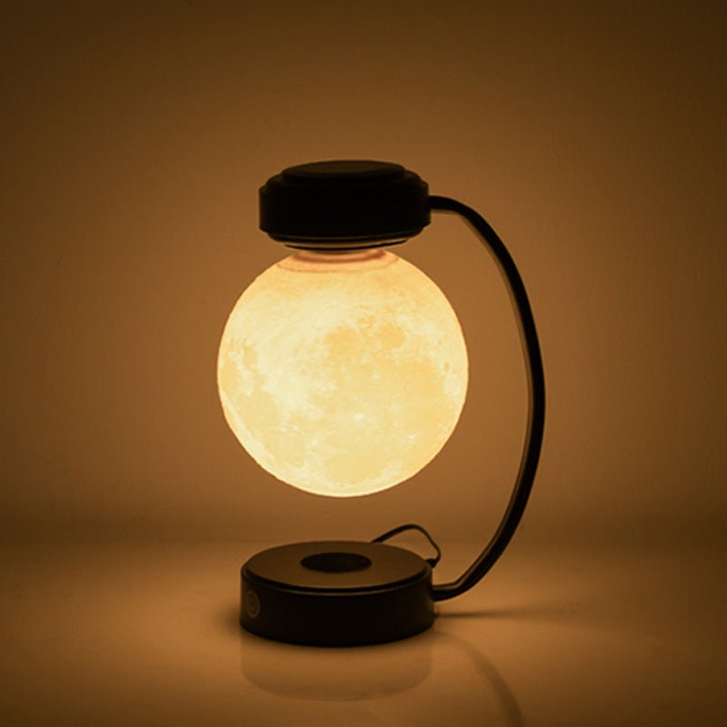3D LED Moon Night Light Wireless Magnetic Levitating Rotating - Buy Buy Baby