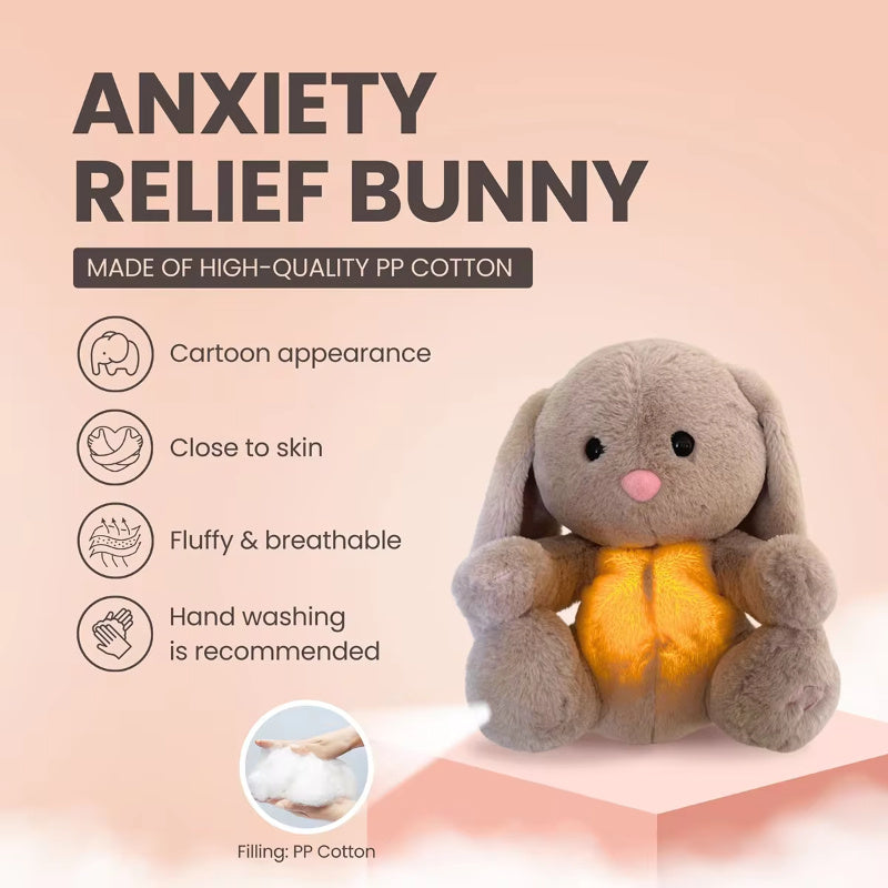 Breathing Rabbit Soothing Plush Toy