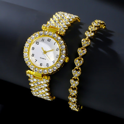 Fashion Jewelry 2pcs Watch Set