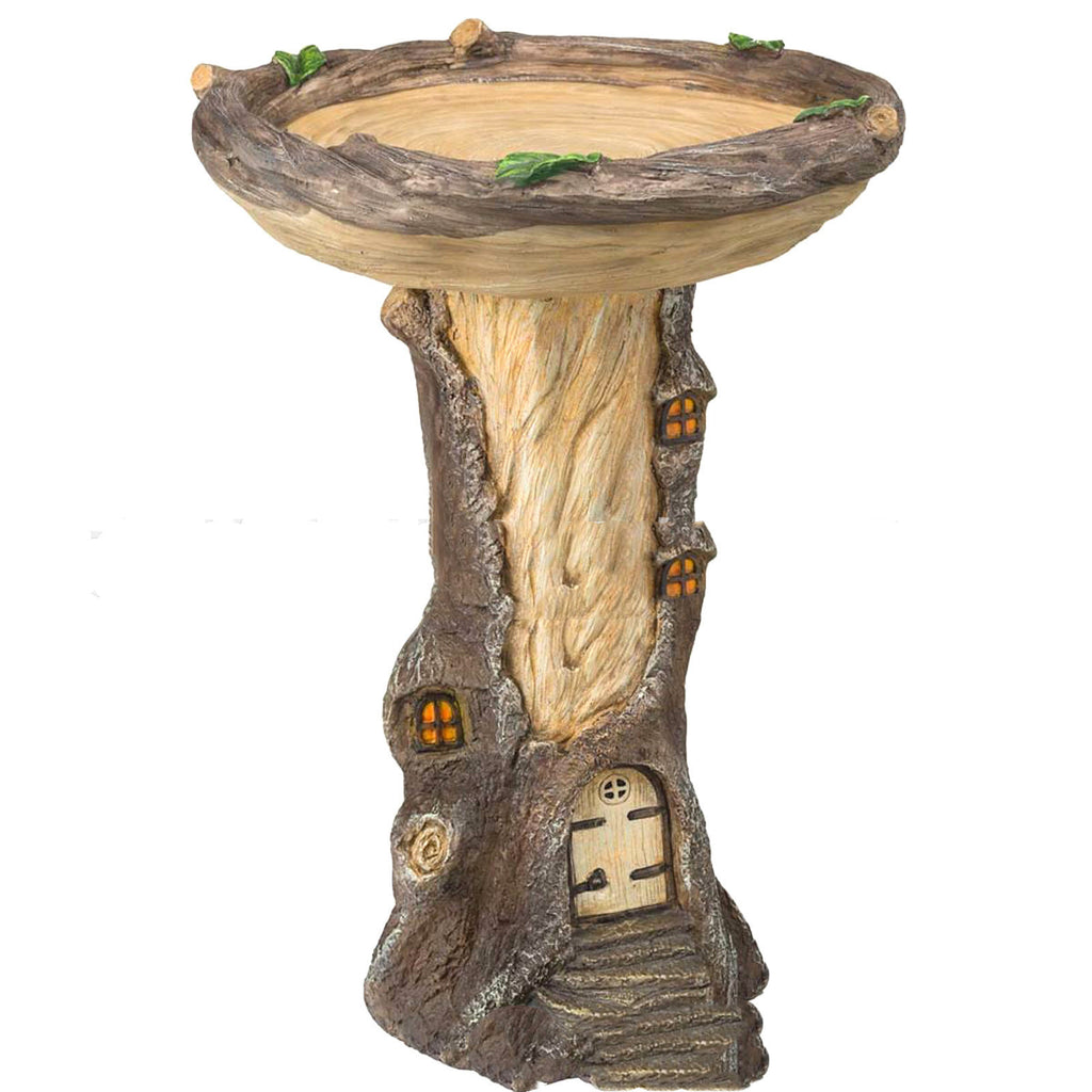 Resin Sunflower Bird Bath Ornaments Garden Crafts