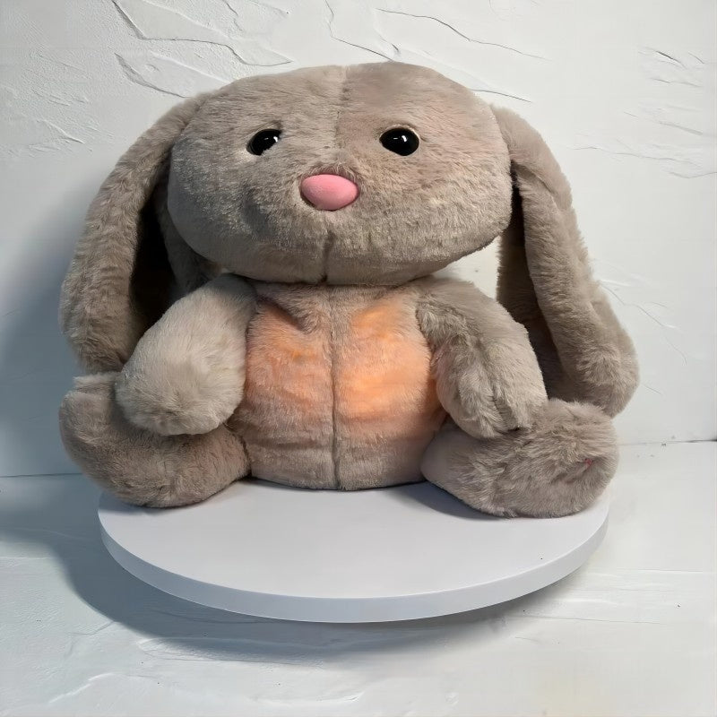 Breathing Rabbit Soothing Plush Toy
