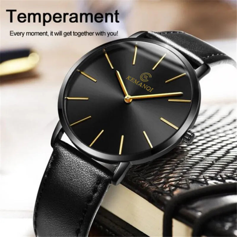 Ultrathin Luxury Business Mens Watch