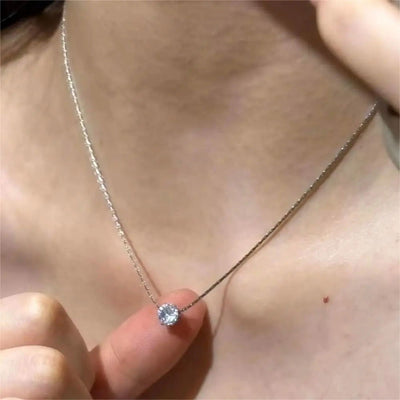Hayseed Chain Diamante Necklace