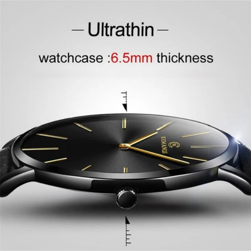 Ultrathin Luxury Business Mens Watch