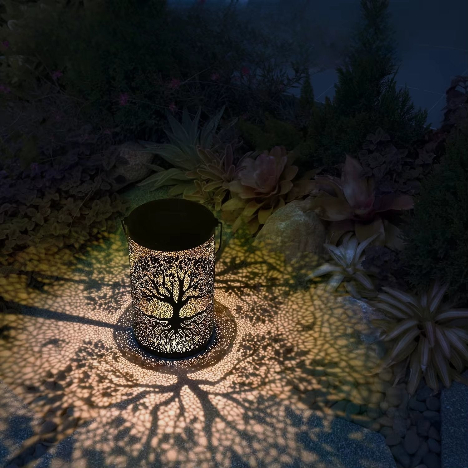 LumiTree Solar Garden Lantern