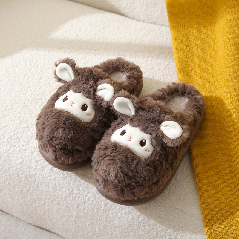 Cute Little Sheep Female Slippers
