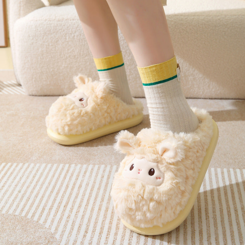 Cute Little Sheep Female Slippers