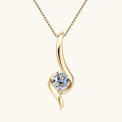 Women’s Moissanite diamond necklace 925 sterling silver
