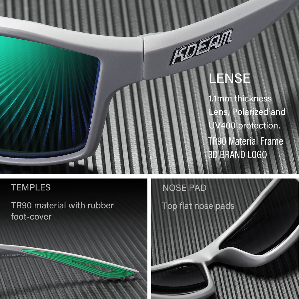 Sports Polarized Colorful Dustproof Sunglasses