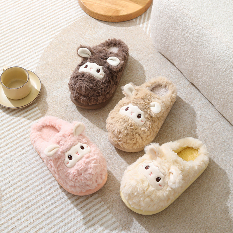 Cute Little Sheep Female Slippers