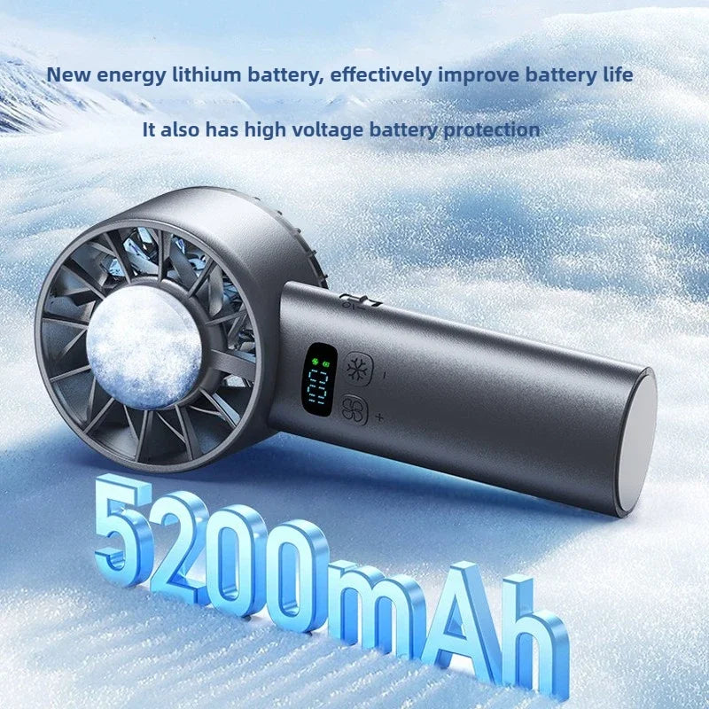 Portable USB Rechargeable Handheld Fan