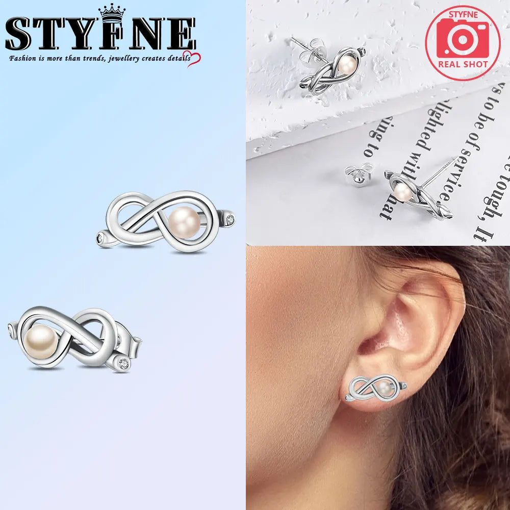 Series Sterling Silver 925 Pink Shiny Love