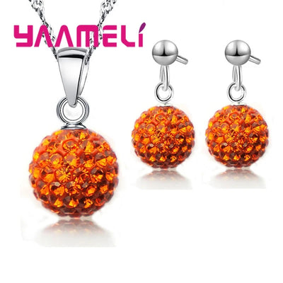 925 Sterling Silver Bridal Jewelry Sets