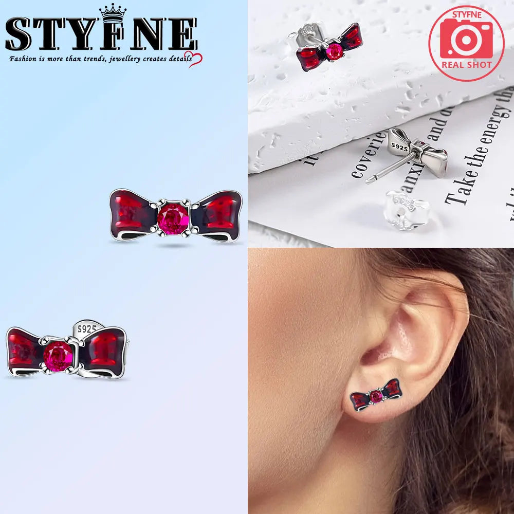 Series Sterling Silver 925 Pink Shiny Love