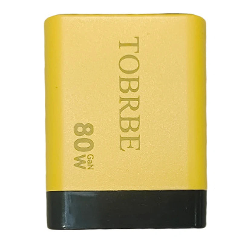 Charge Fast: 3-in-1 GaN 80W Scalable Charger