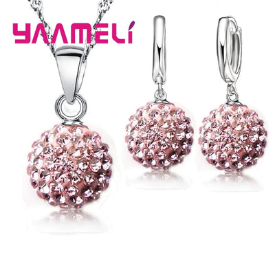 925 Sterling Silver Bridal Jewelry Sets