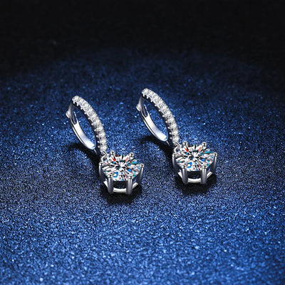 Real 925 Silver Moissanite Jewelry Set