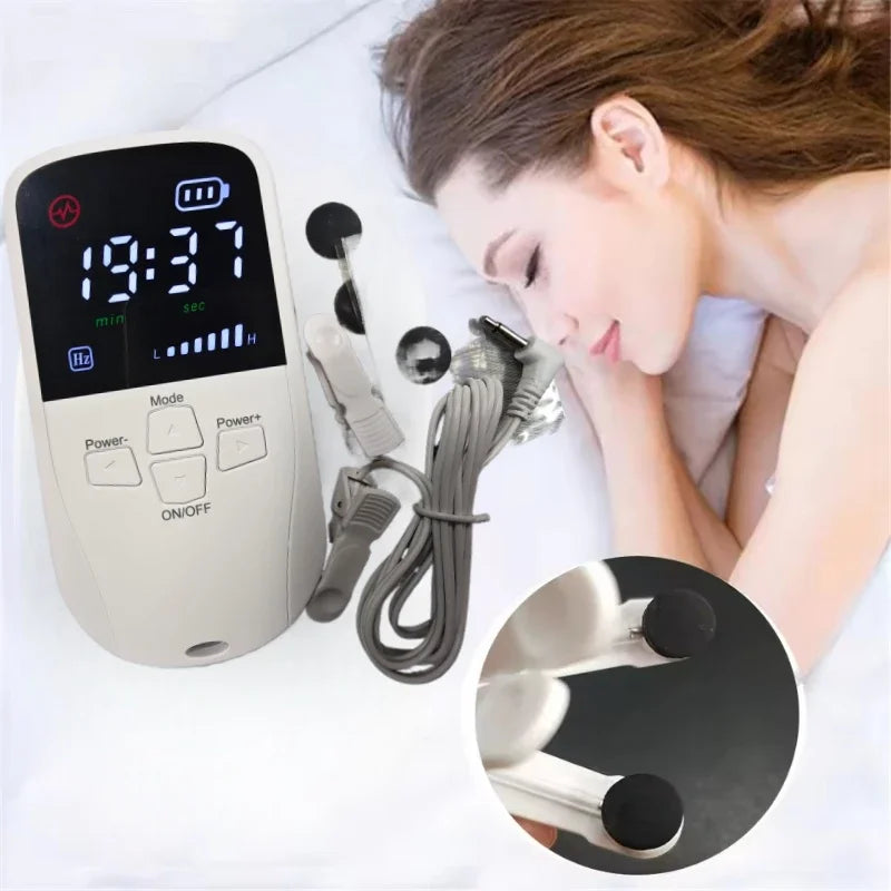 Vagus nerve stimulation clip ear Sleep Aid