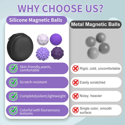 MagSnap Fidget Ball – Stress Relief with Satisfying Clicks!