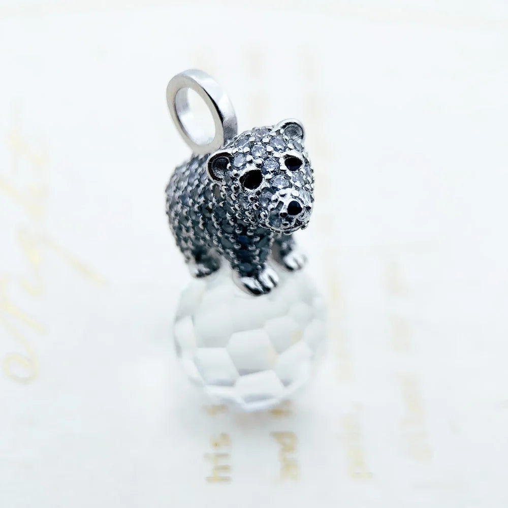 Pendant Polar Bear 925 Sterling Silver
