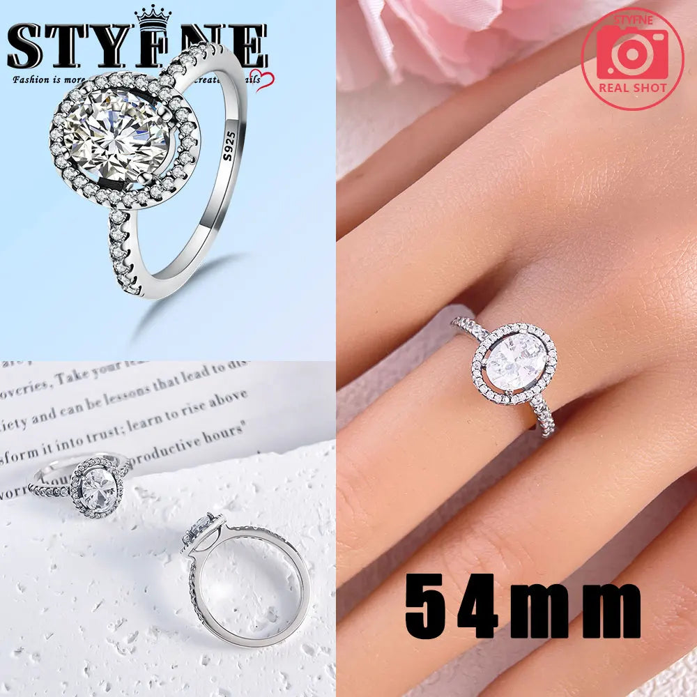 Series Sterling Silver 925 Pink Shiny Love