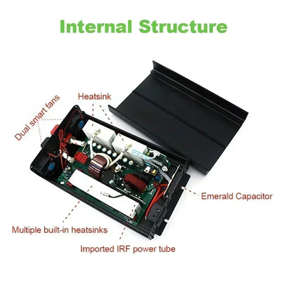 EAFC Pure Sine Wave Inverter Power DC 12V to AC 220V