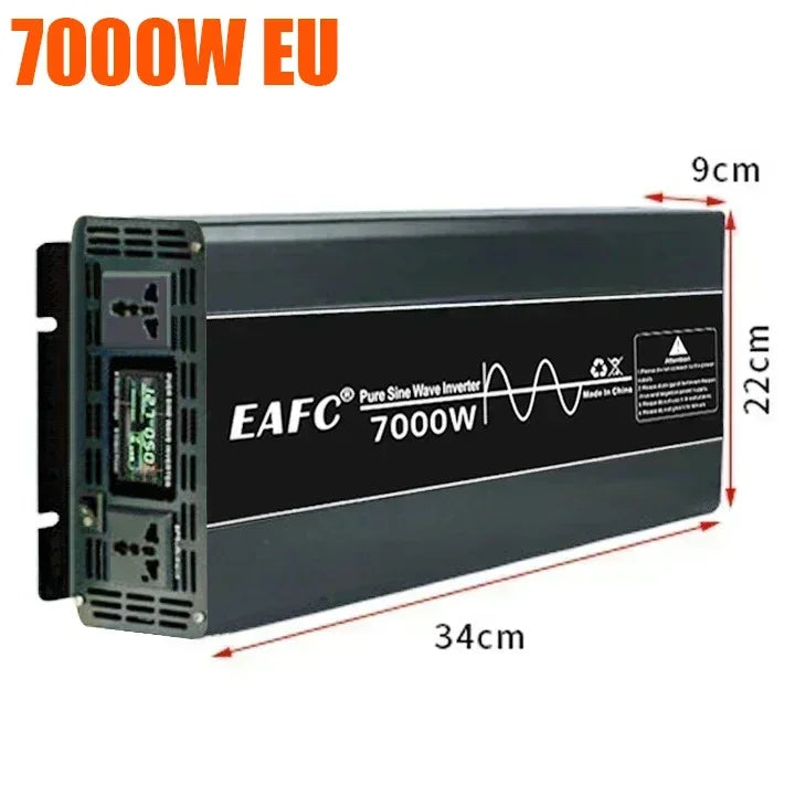 EAFC Pure Sine Wave Inverter Power DC 12V to AC 220V