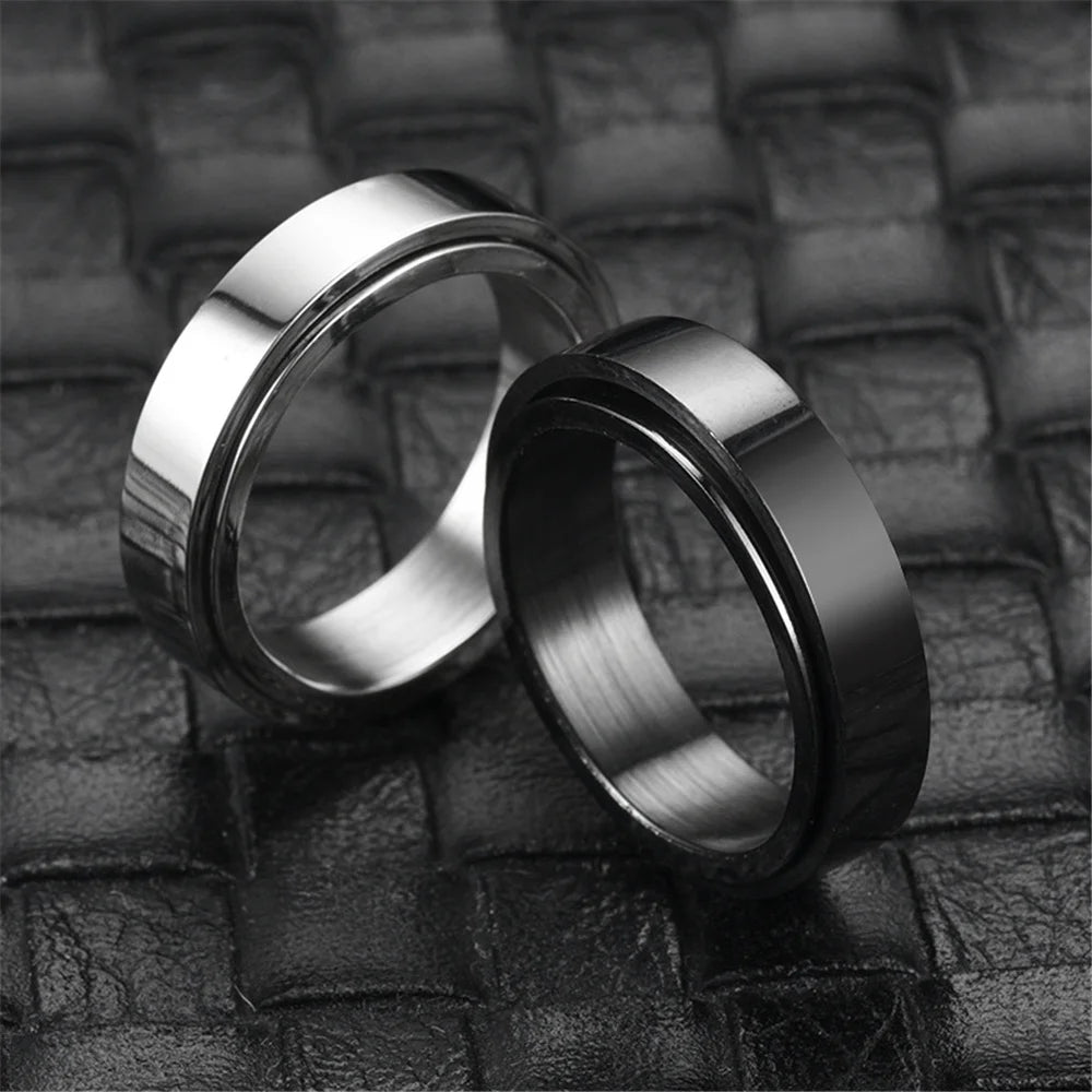 Anxiety Fidget Spinner Stainless Steel