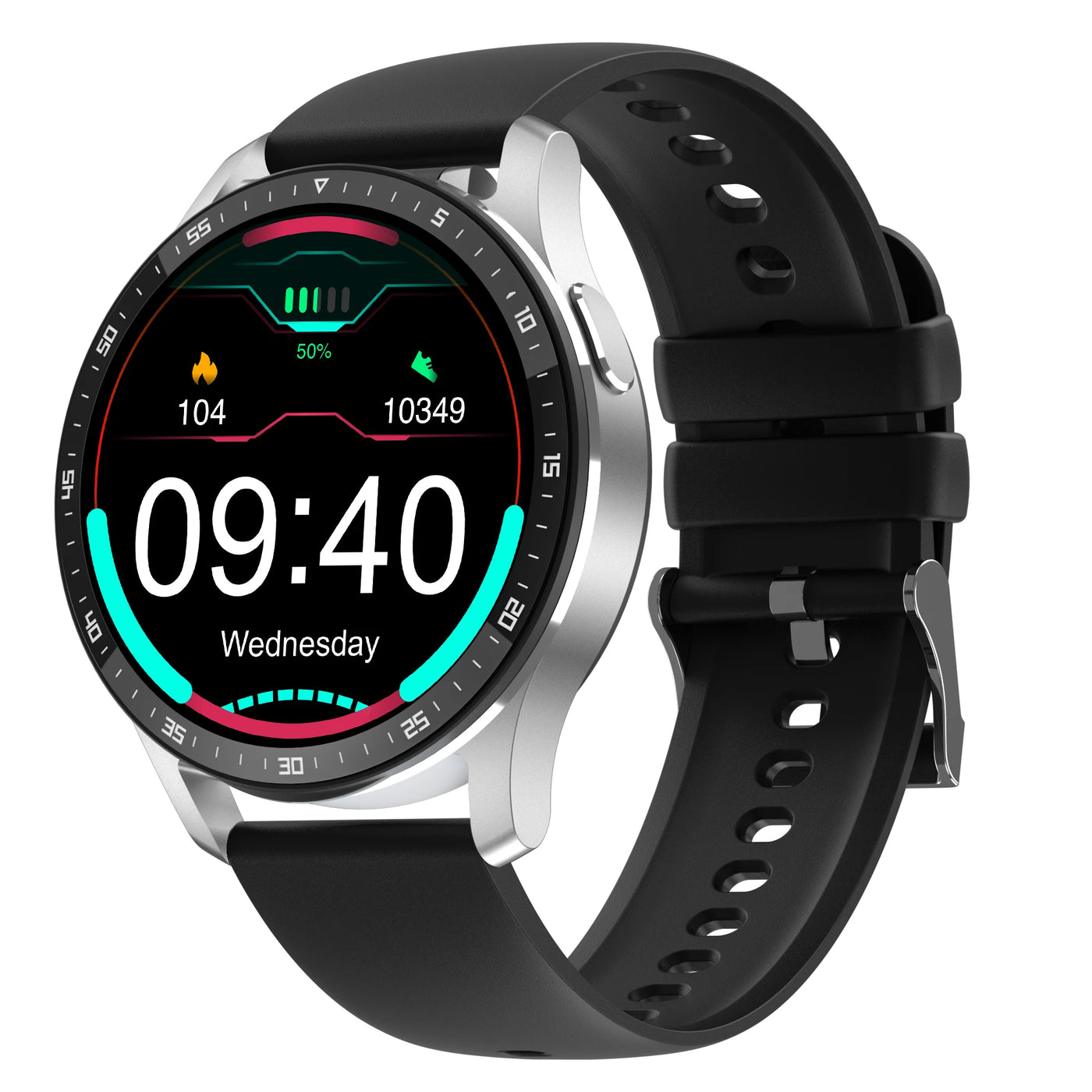 Smart watch with earbuds