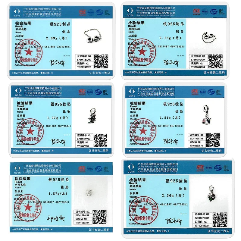 Series Sterling Silver 925 Pink Shiny Love