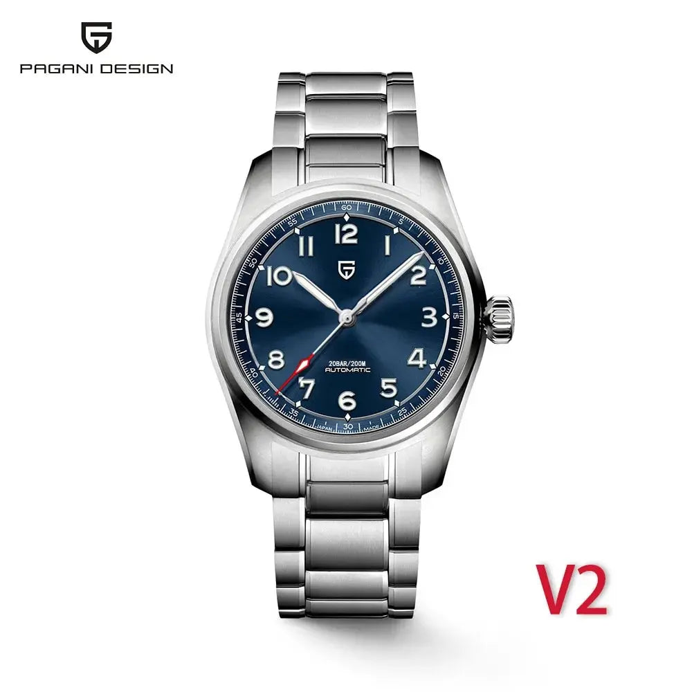 2024 New 38MM PAGANI Design Men's Pilot Automatic Mechanical Watch