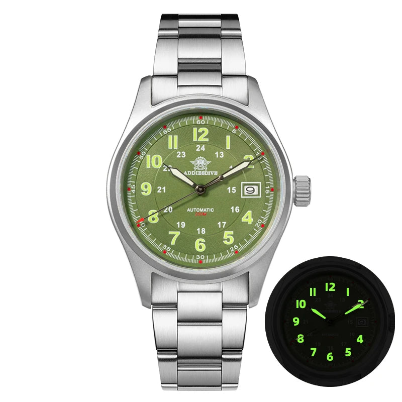 ADDIESDIVE Luxurious Men's Automatic Watch NH35A