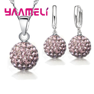 925 Sterling Silver Bridal Jewelry Sets