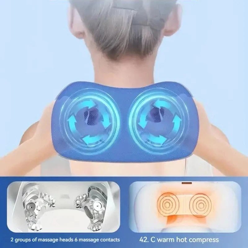 Electric Neck Massage Pillow U-shaped