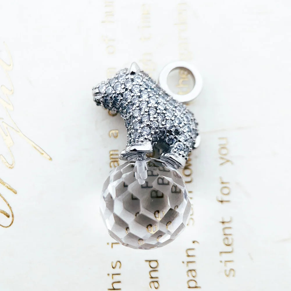 Pendant Polar Bear 925 Sterling Silver