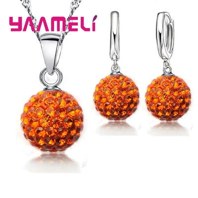 925 Sterling Silver Bridal Jewelry Sets