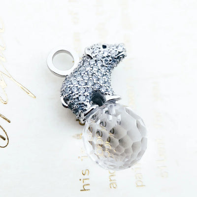 Pendant Polar Bear 925 Sterling Silver