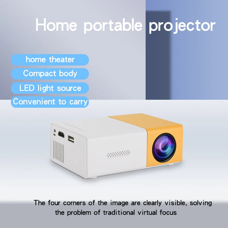 YG300 compact, mini, powered by a power bank