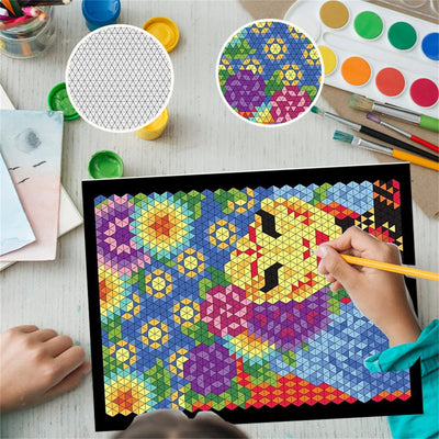100 Stress-Relief Coloring Pages – Color by Numbers for Adults & Kids!