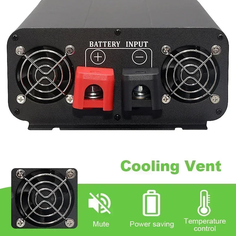 EAFC Pure Sine Wave Inverter Power DC 12V to AC 220V