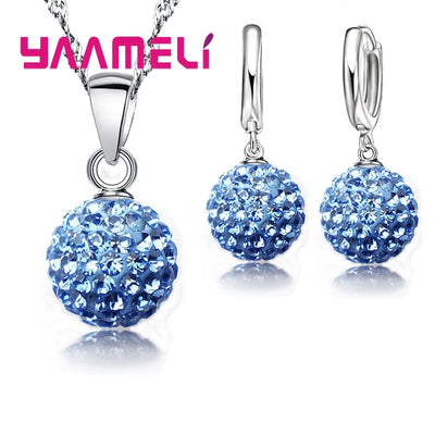925 Sterling Silver Bridal Jewelry Sets