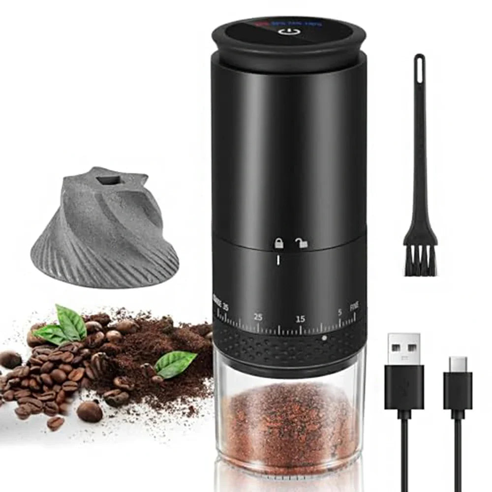 Electric Coffee Grinder Adjustable Coffee Burr 1500w