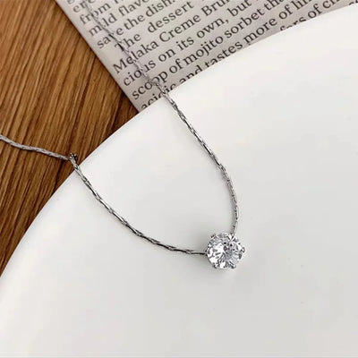Hayseed Chain Diamante Necklace