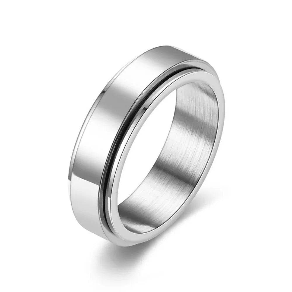 Anxiety Fidget Spinner Stainless Steel